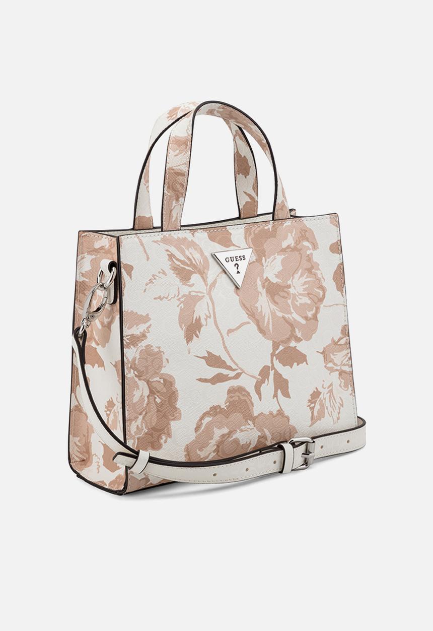Guess Jillian Mini Tote Bag Multi White PR189581.