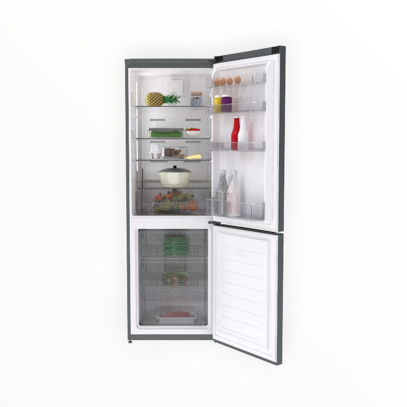 Defy 60cm Fridge/Freezer Naturelight Brushed stainless steel DAC674 (8025751224409)