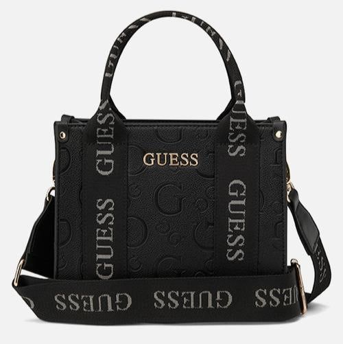 Guess Manon Mini Tote-Black (8038718046297)