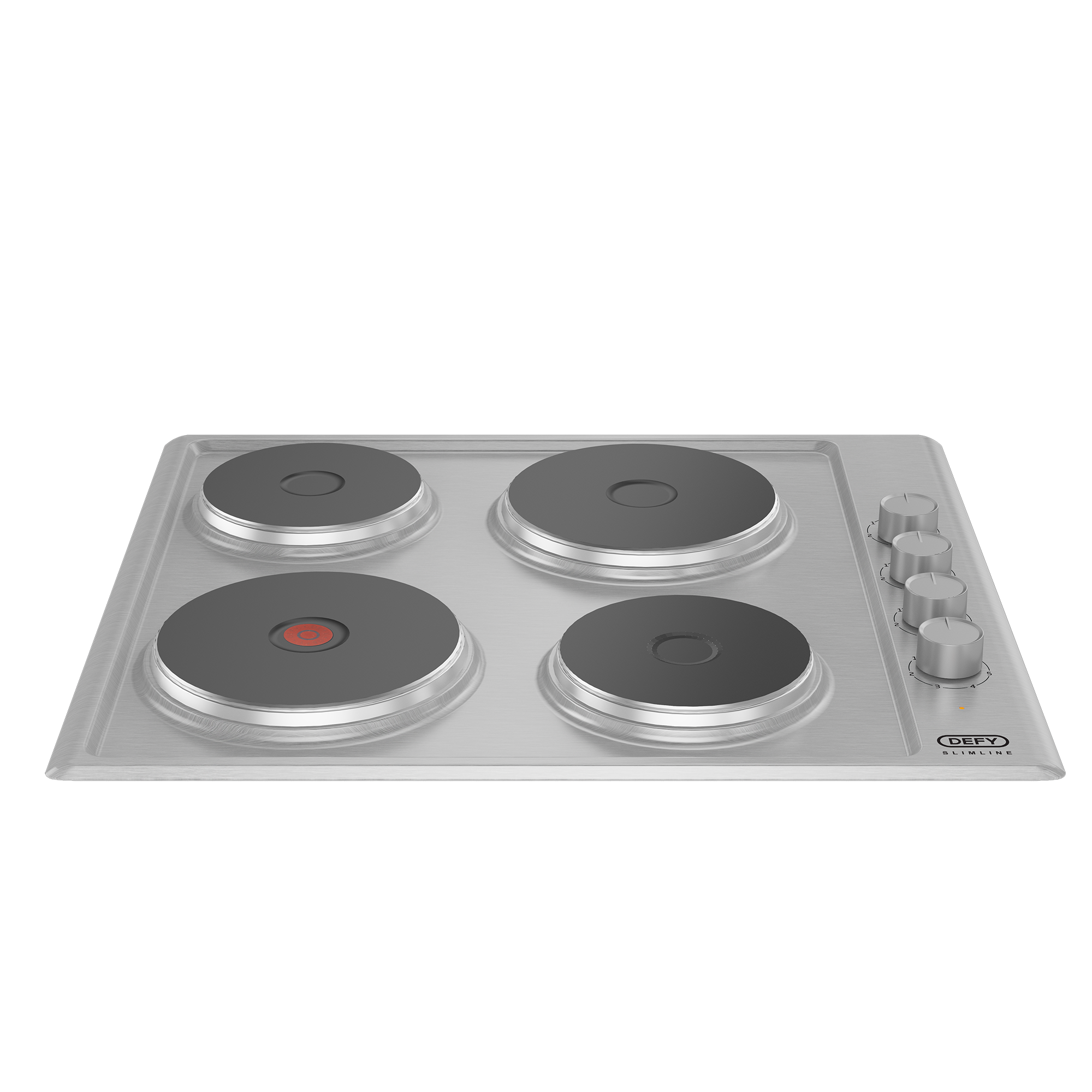Defy 600mm Slimline Solid Plate Hob DHD399