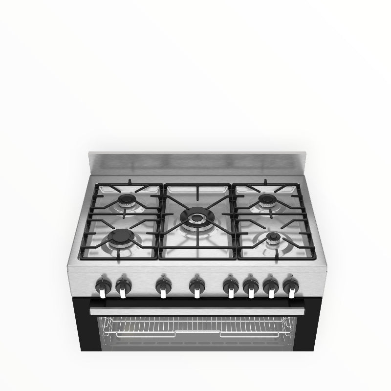 Defy 90cm 5 Burner Range Cooker DGS90GEIX