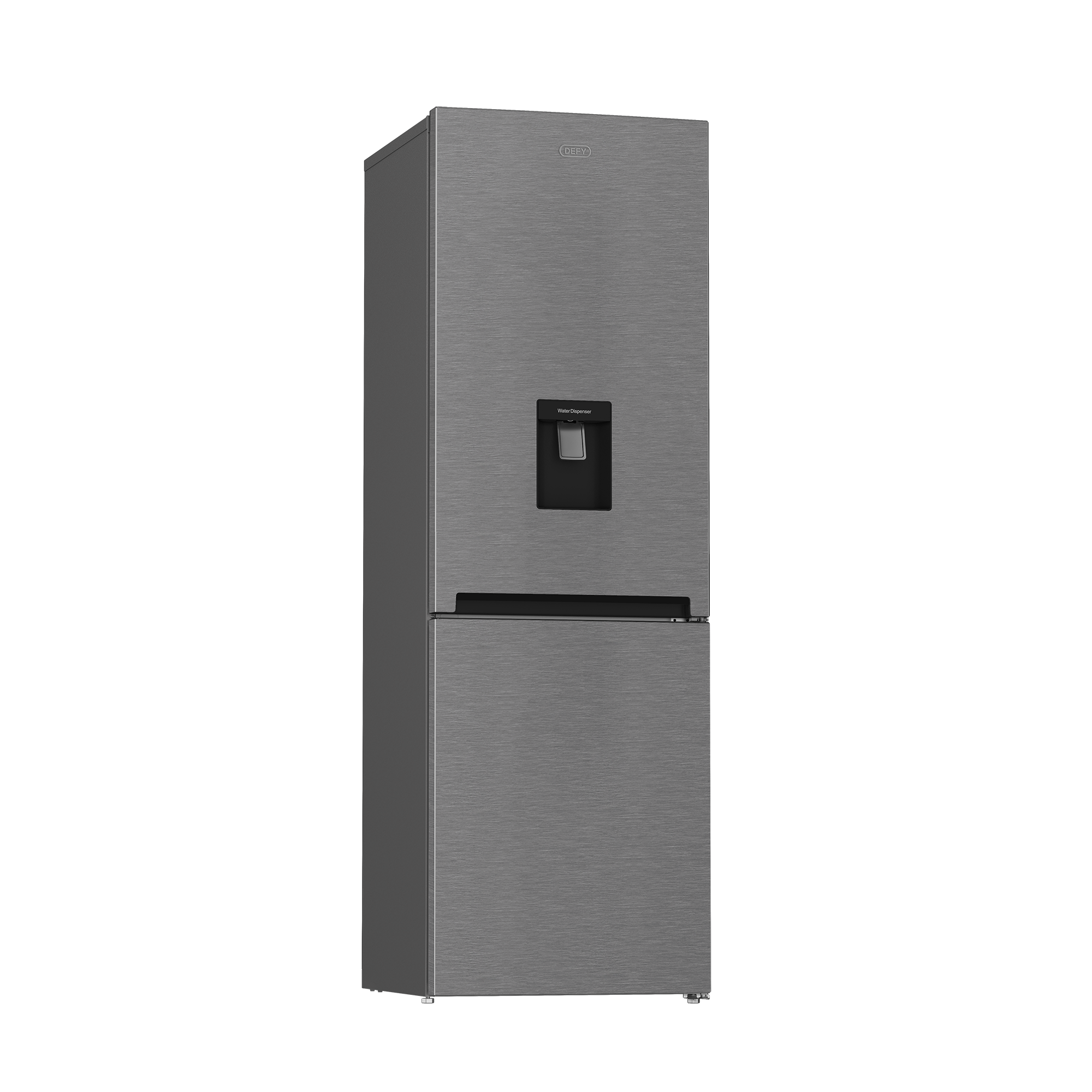 Defy 348L Satin Metallic Eco Combi Fridge With Water Dispenser DAC645 C455