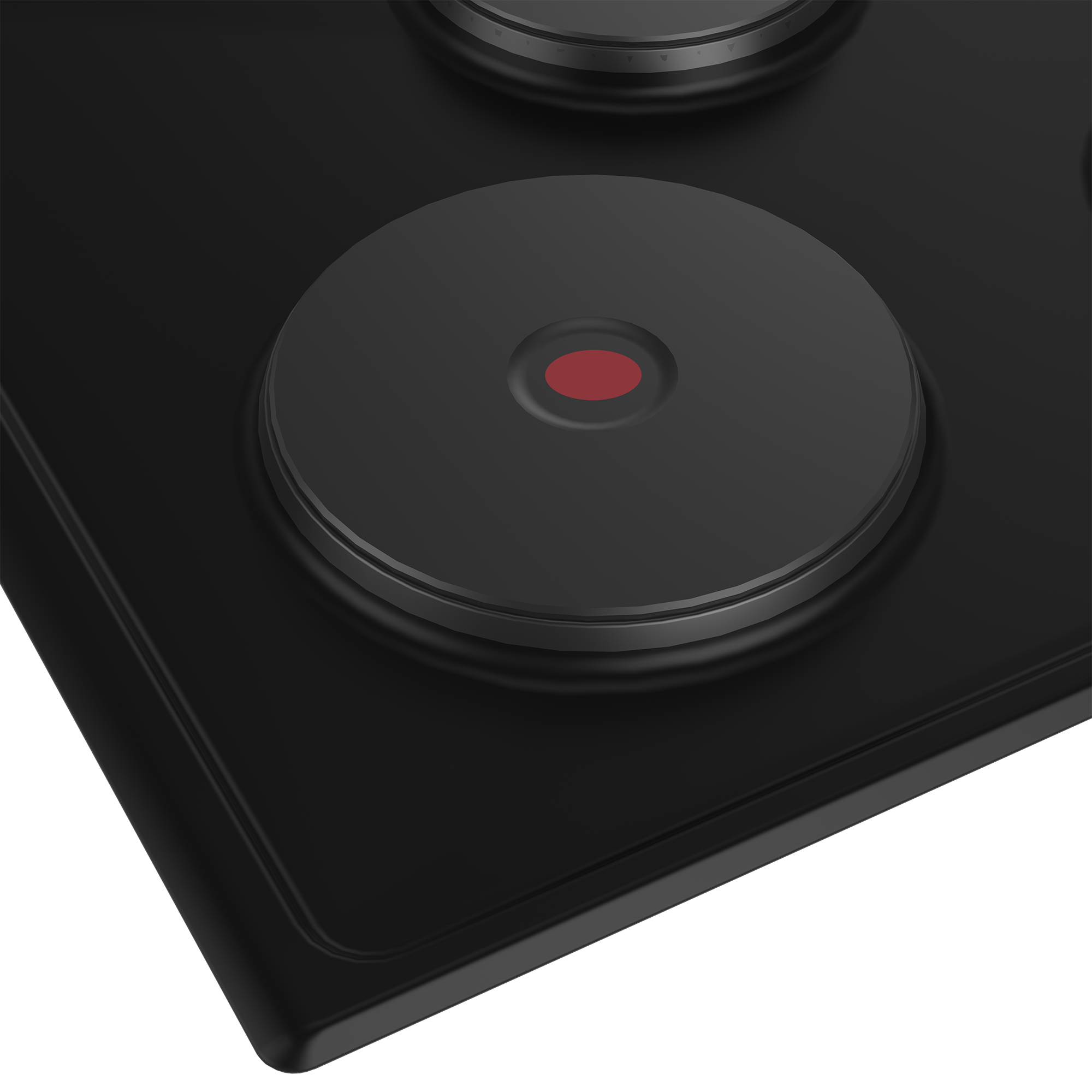 Defy 82cm Black Solid Plate Hob DHD416