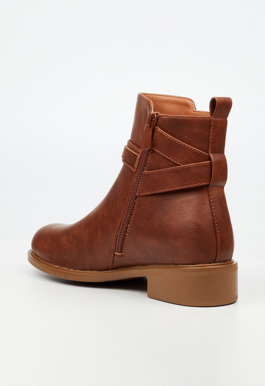 Butterfly Huda 23 Tan Ladies Boots