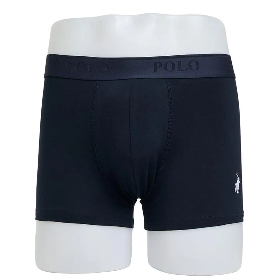 Polo Mens 2 Pack Boxer Set In Navy 0075777.