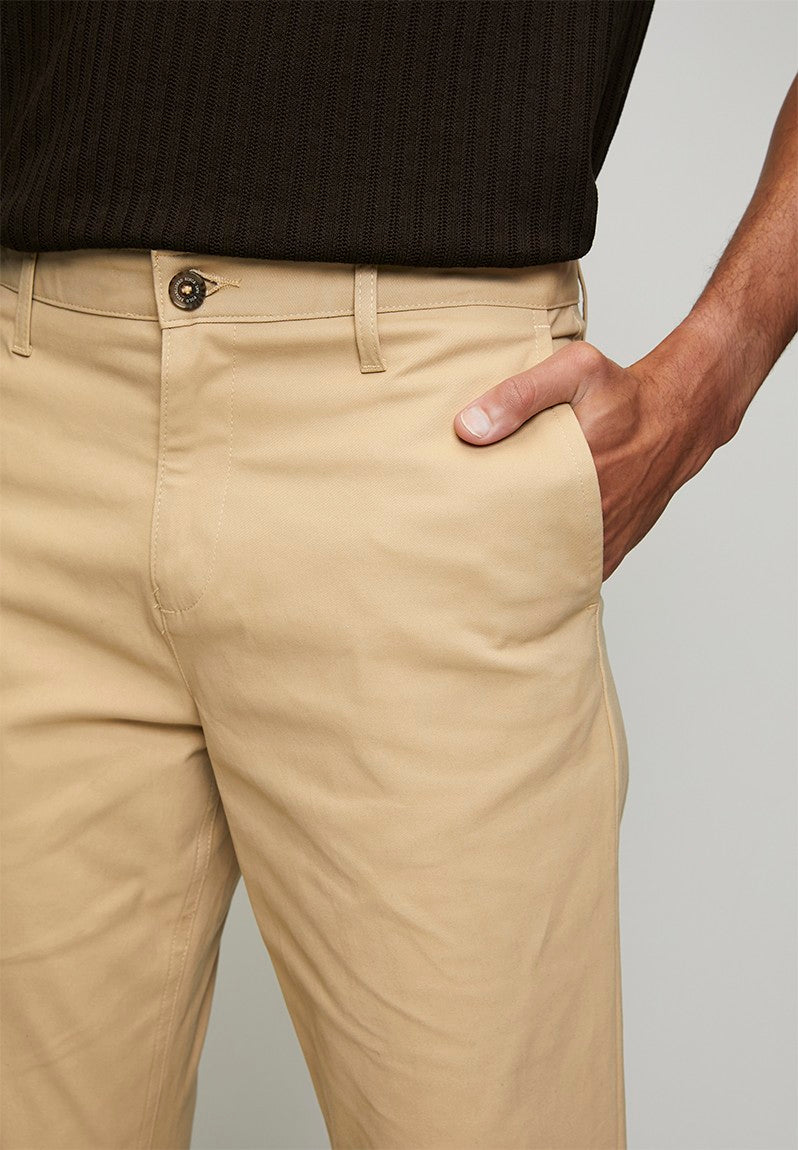 Polo Naples Essential Relaxed Leg Chino-Khaki 0078786