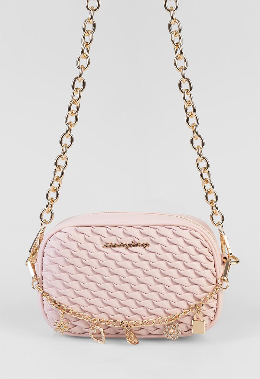 Sissy Boy Aurora Shoulder Bag-Pink BG975