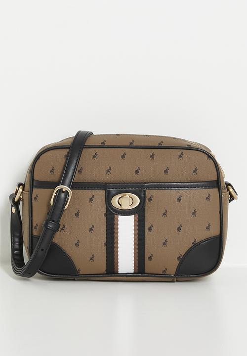 Polo Oxford Crossbody Bag - Camel (8029799415897)