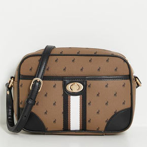 Polo Oxford Crossbody Bag - Camel (8029799415897)