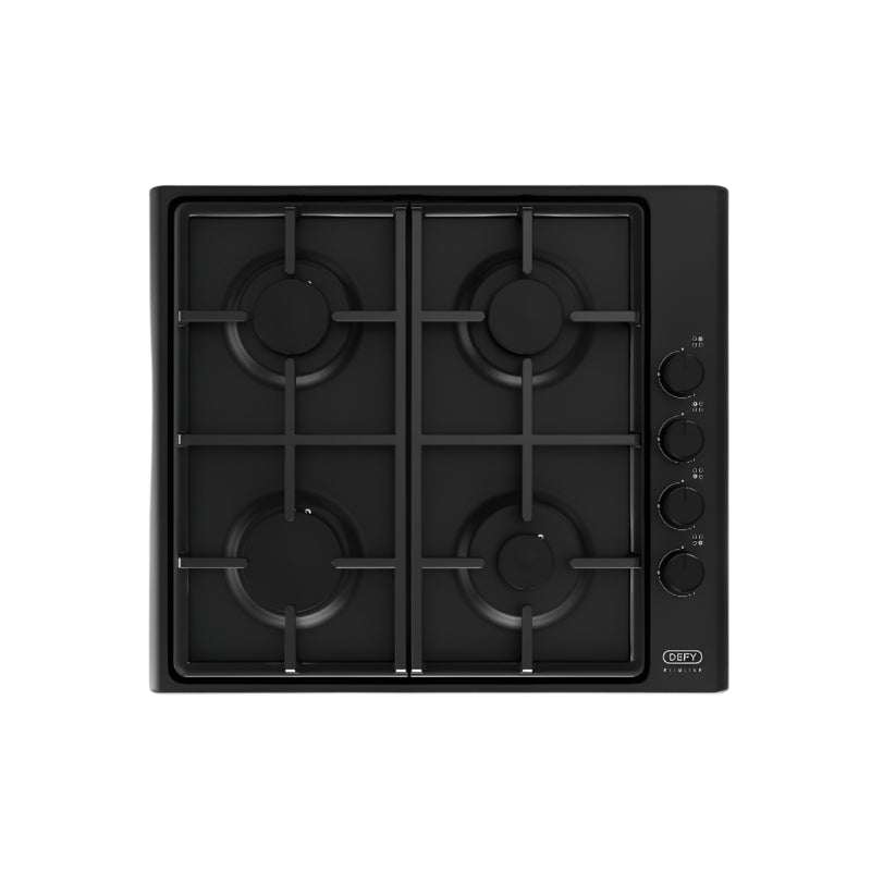 Defy 60cm Black Gas Hob DHG132