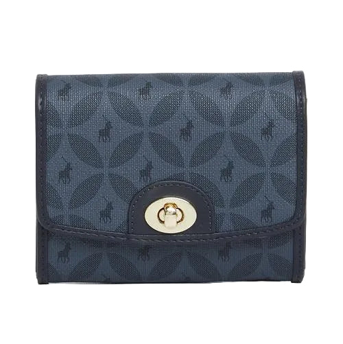 Polo Compact Turn Lock Clutch  Navy POS4663466
