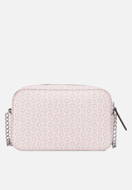 Guess Perrez Mini Crossbody Top Zip - Pink