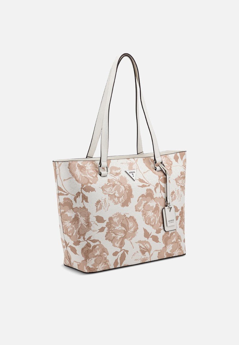 Guess Jillian Tote Bag Satchel White PR189525.