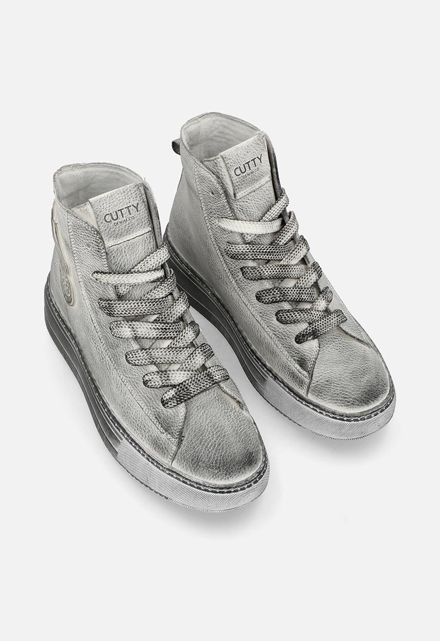 Cutty Men's Tampa Leather Shoe-Flint CUTAMPA