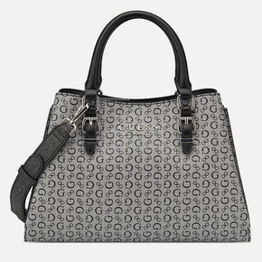 Guess Barger Satchel - Black (8029879599193)