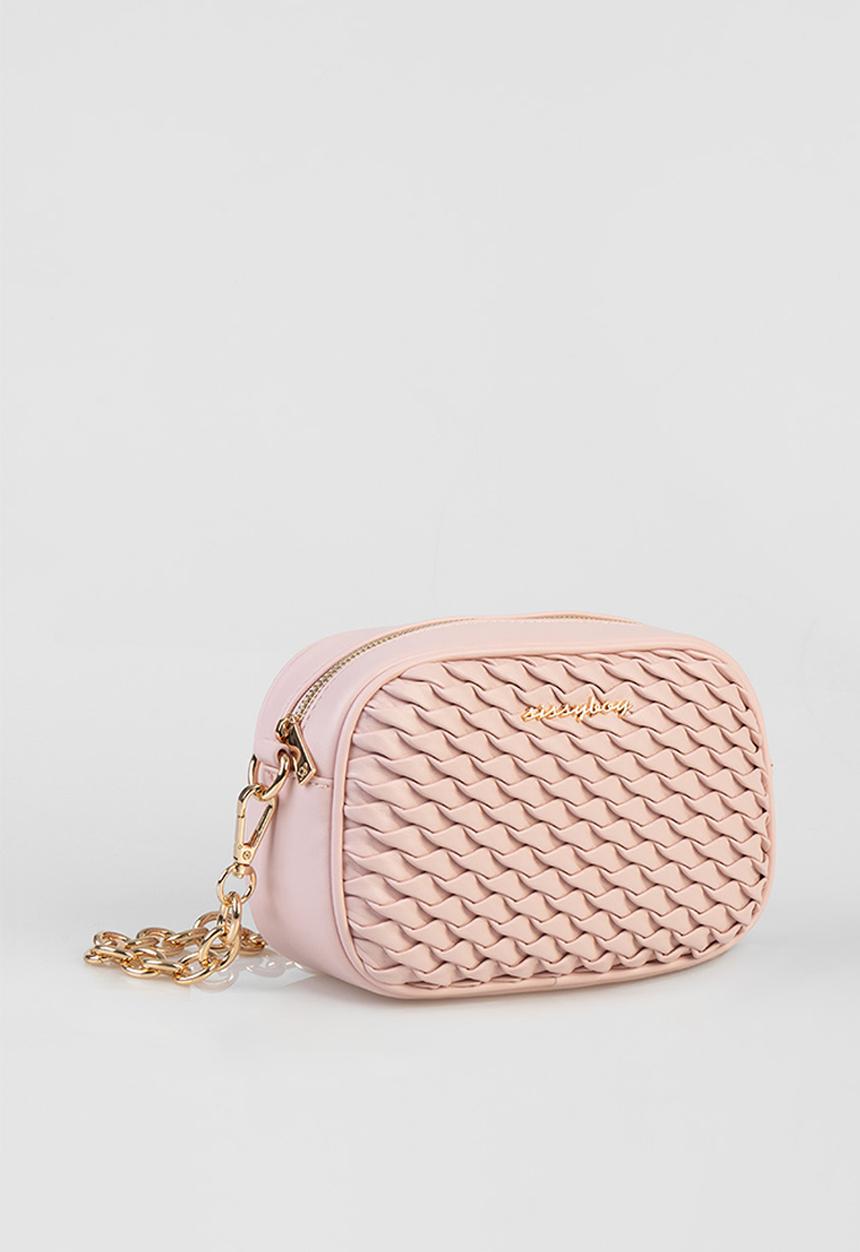 Sissy Boy Aurora Shoulder Bag-Pink BG975