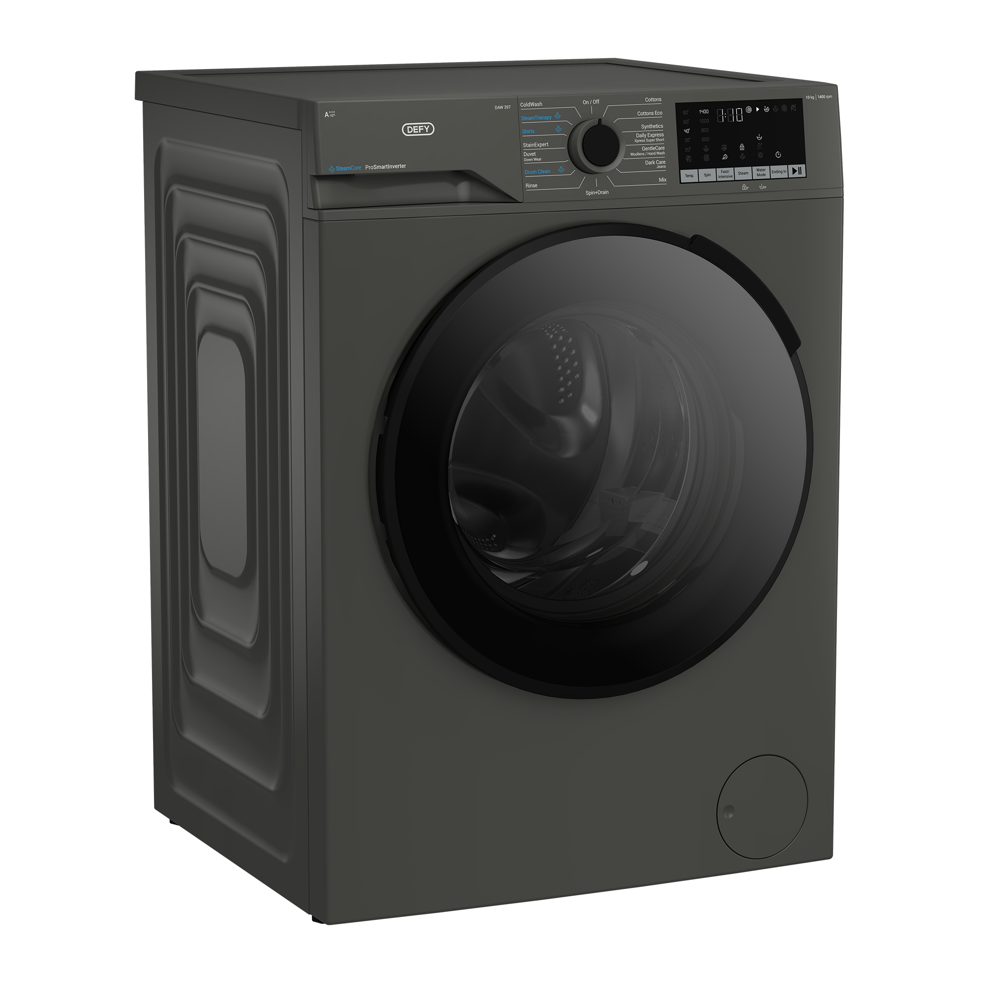 Defy 10kg Manhattan Gray Front Loader DAW 397 (8025703186521)