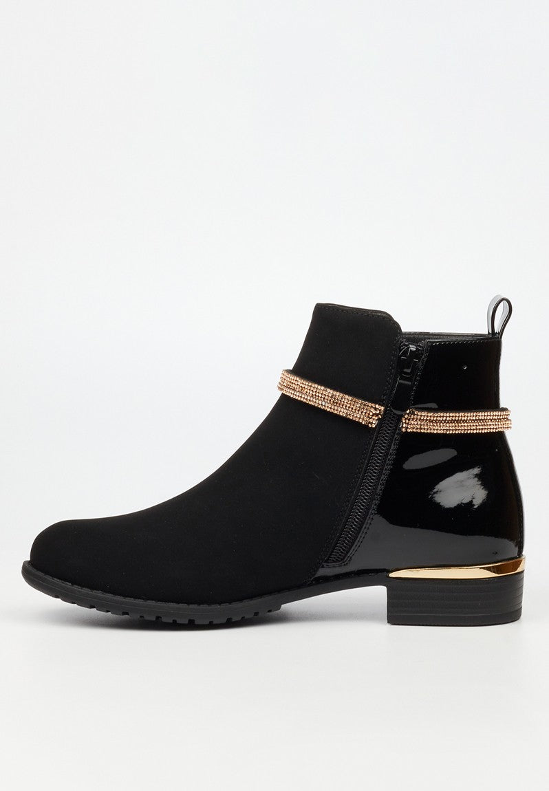 Miss Black Hadar 20 Ankle Boot Black