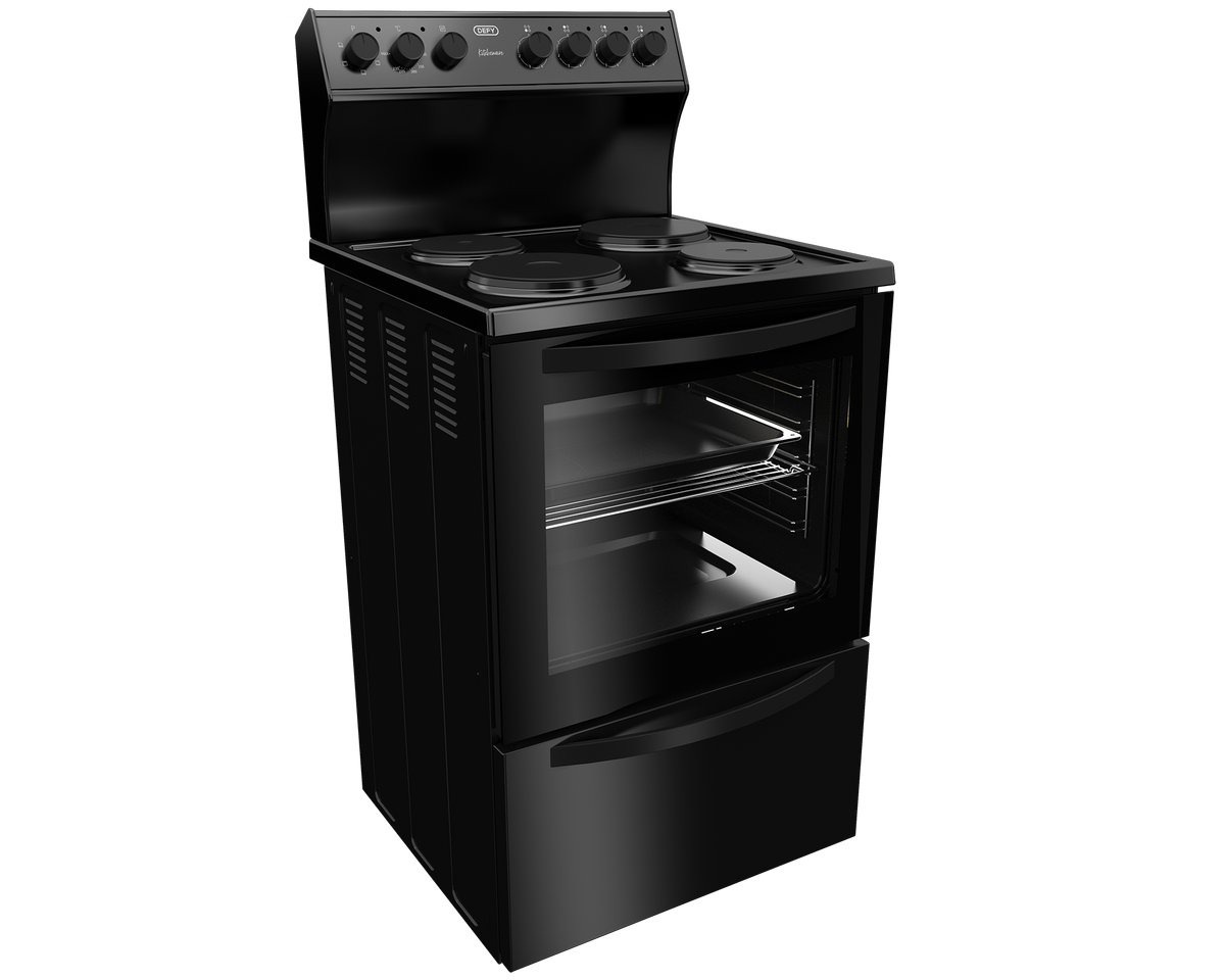 Defy Kitchenaire 60cm  Electric Stove Black DSS694