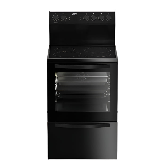 Defy 60cm Black Free Standing Stove DSS617