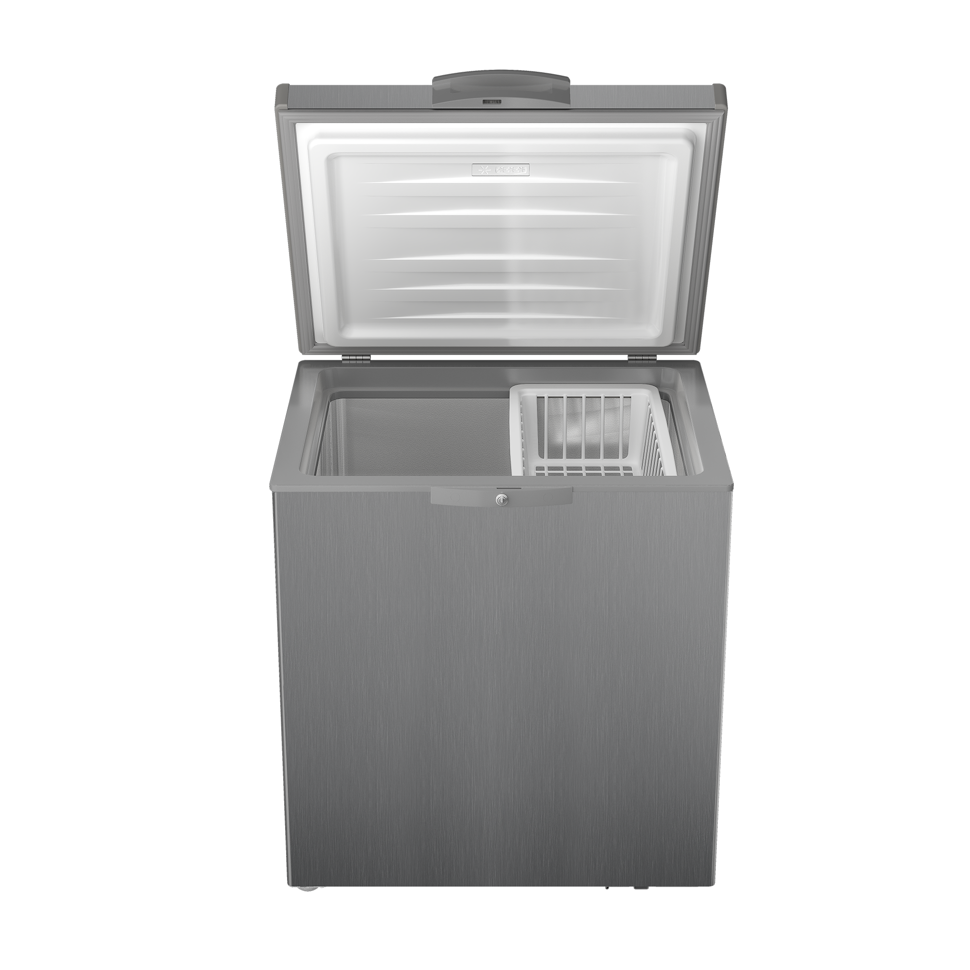 DEFY 210L Satin Metallic Chest Freezer DMF513