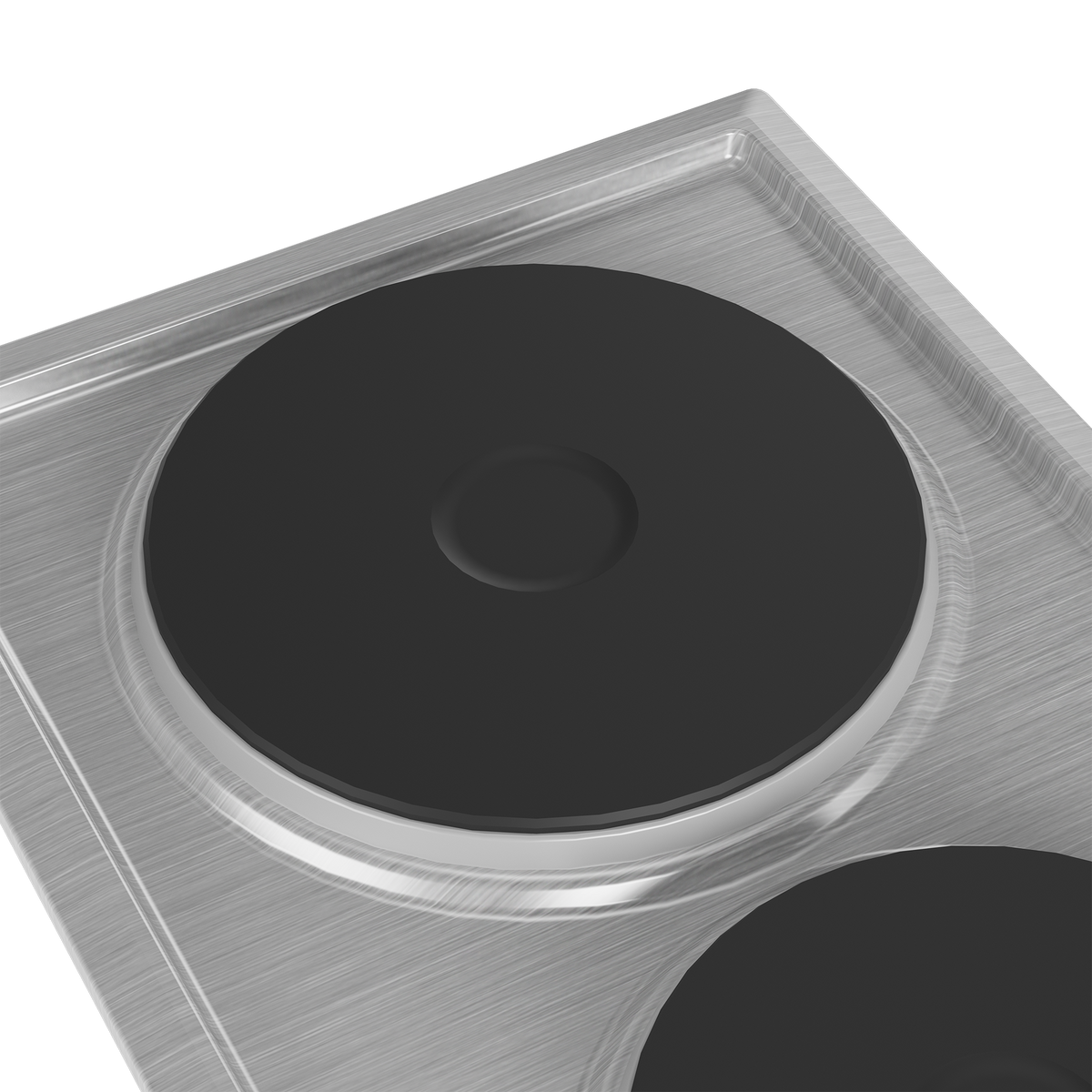 Defy 2 Plate Stainless Steel Solid Hob DHD401