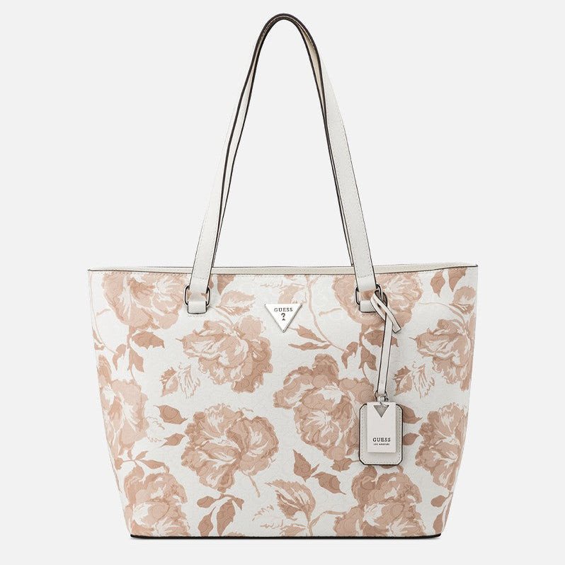Guess Jillian Tote Bag Satchel White PR189525.