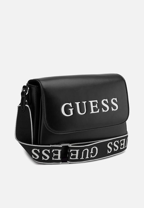 Guess Mirri Crossbody Bag-Black (8029793583193)