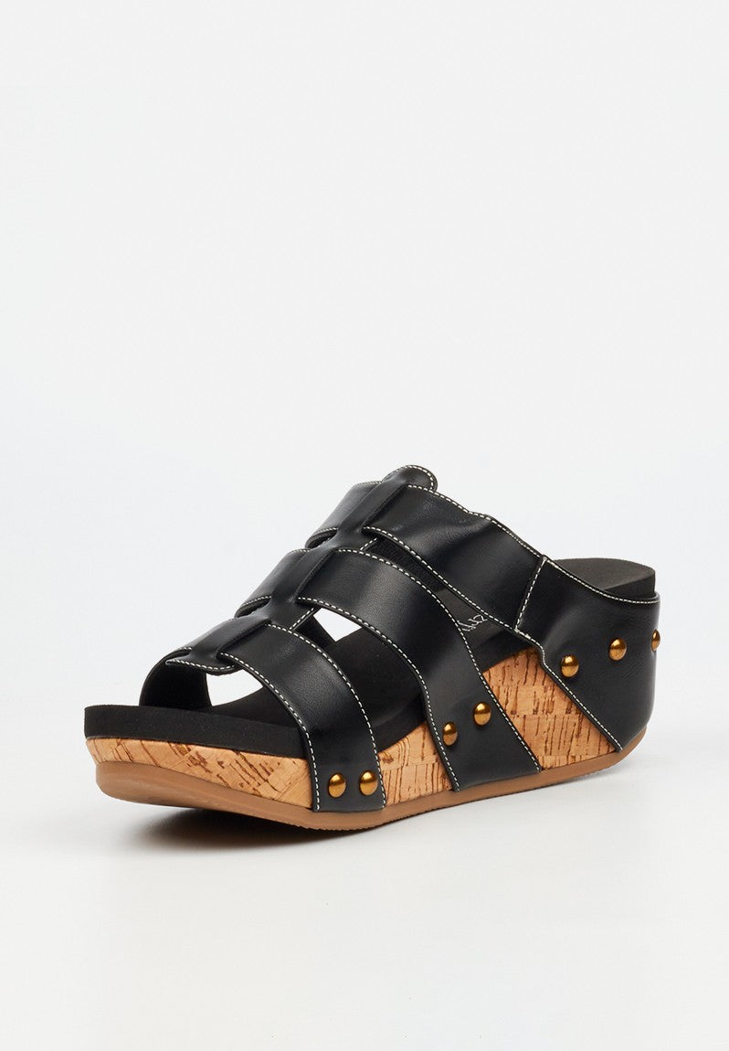 Butterfly Feet Ladies Dido 7 Sandal-Black
