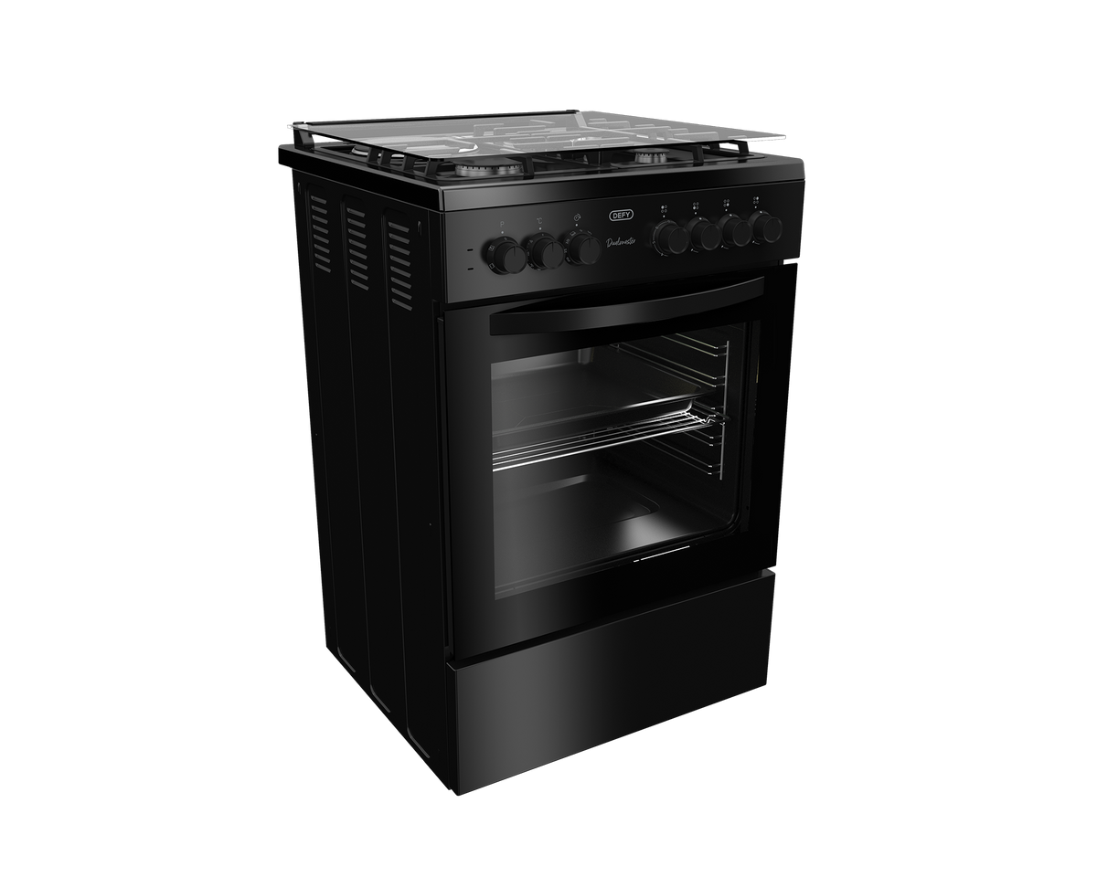 Defy Gas Electric Stove Black DGS679