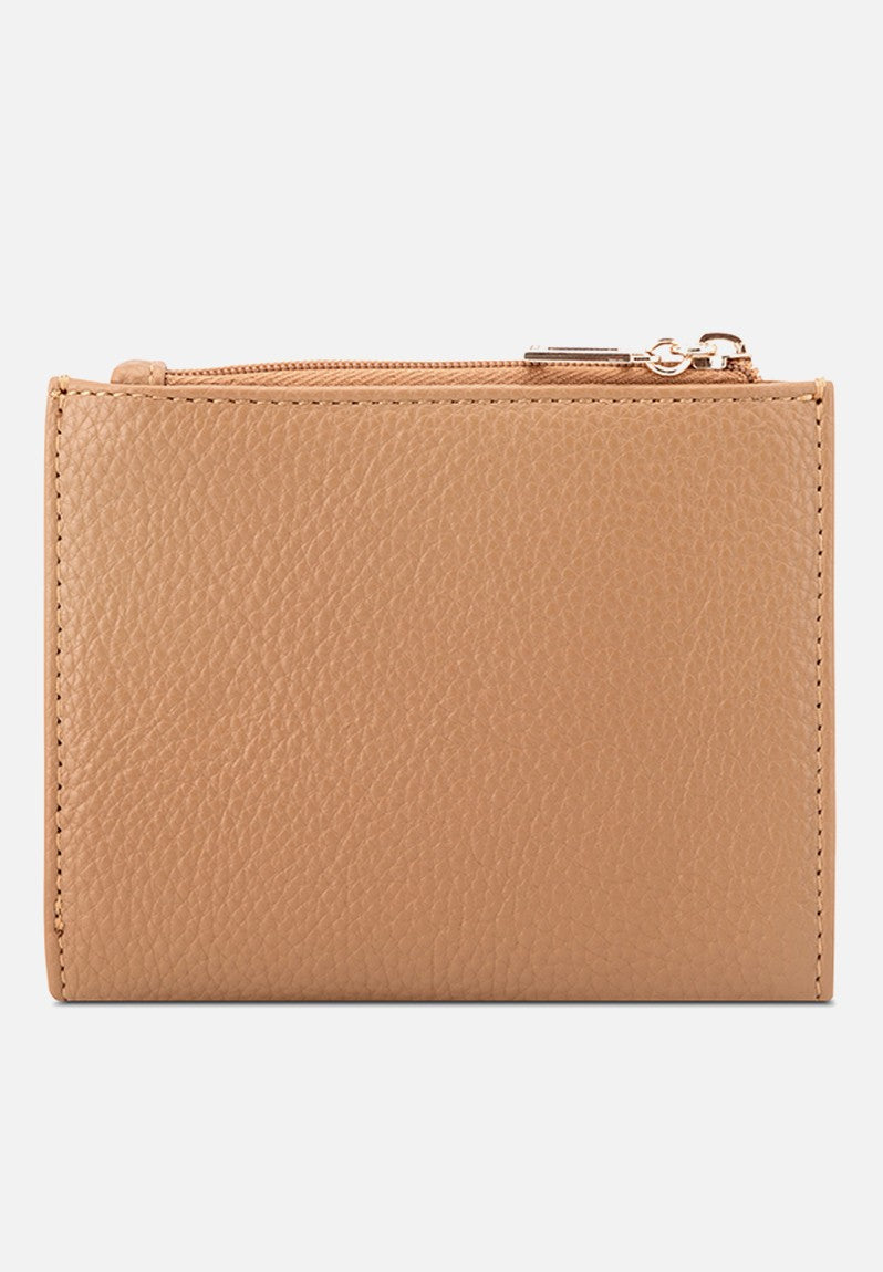 Guess Bag Wells Slg Snap ID Wallet Saddle Tan PA258661.