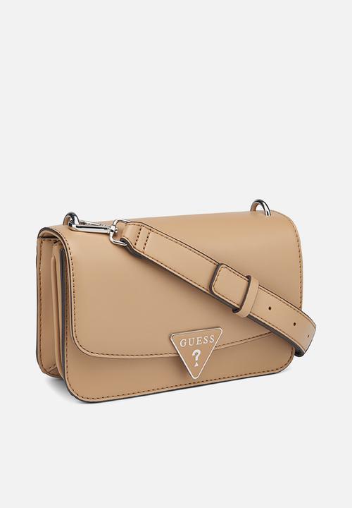 Guess Esmeray Flap Crossbody - Beige