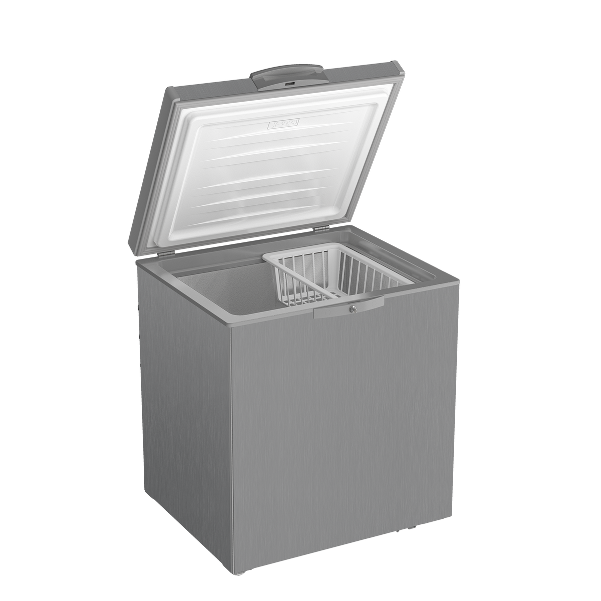 DEFY 210L Satin Metallic Chest Freezer DMF513
