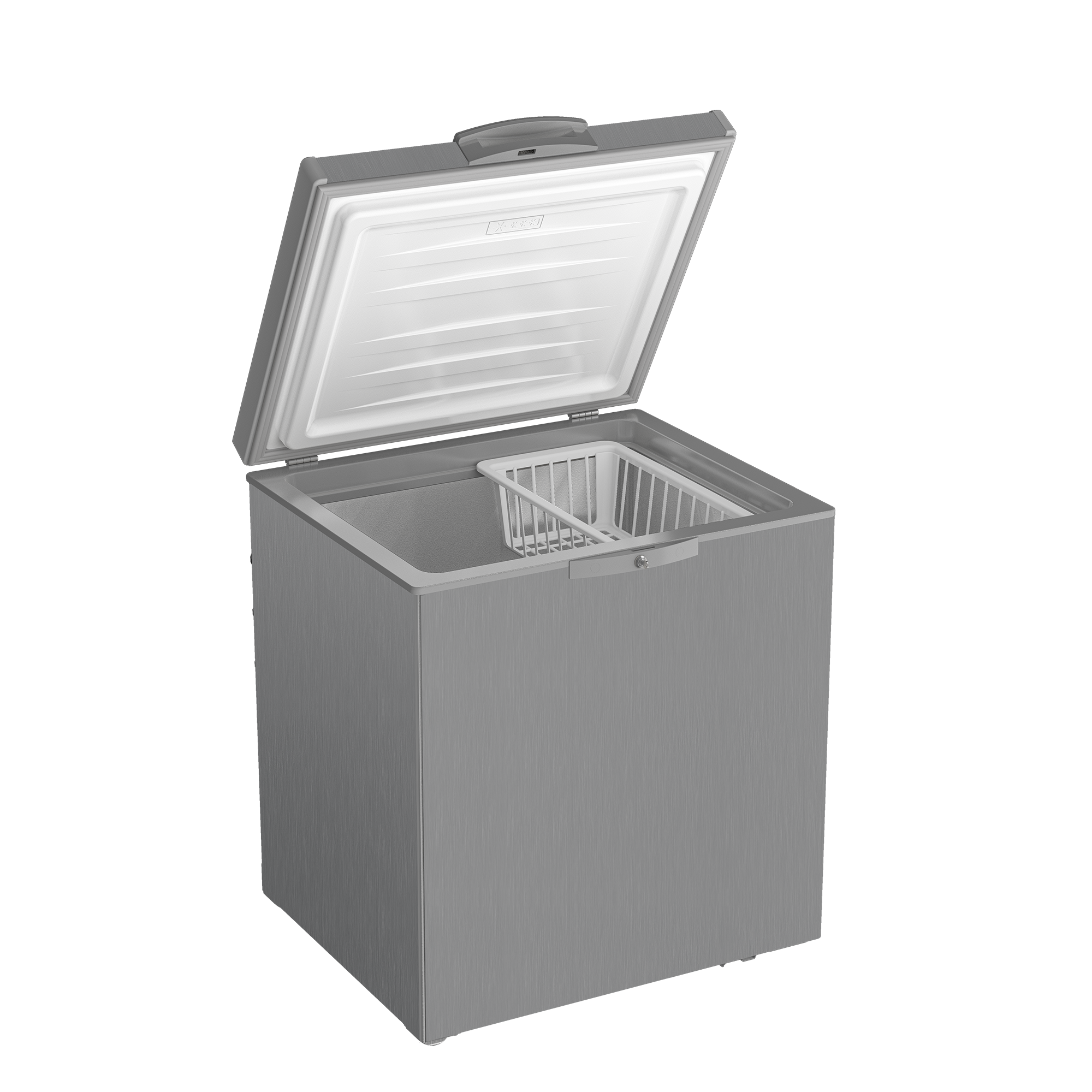 DEFY 210L Satin Metallic Chest Freezer DMF513