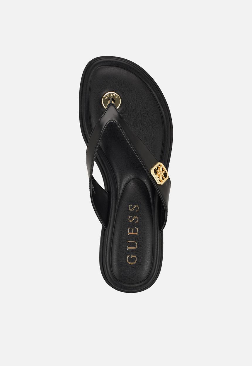 Guess Women's Lexing Sandals Slide-Black GM19054