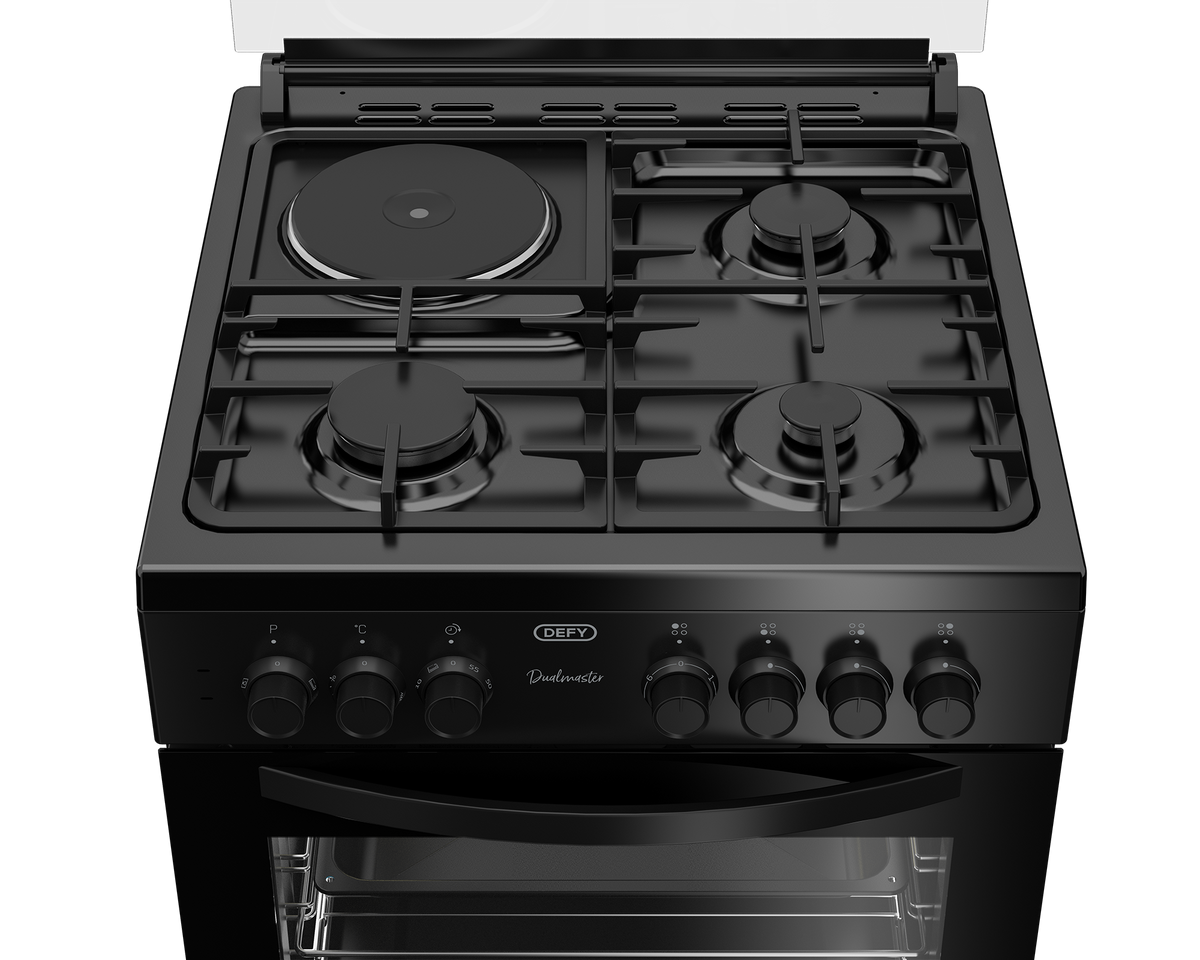 Defy Gas Electric Stove Black DGS679