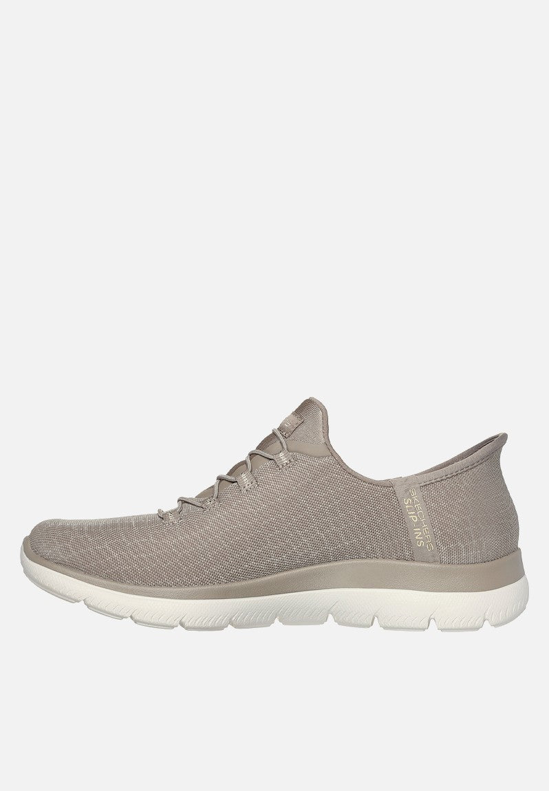 Women's Skechers Summits Taupe Gold 150128.