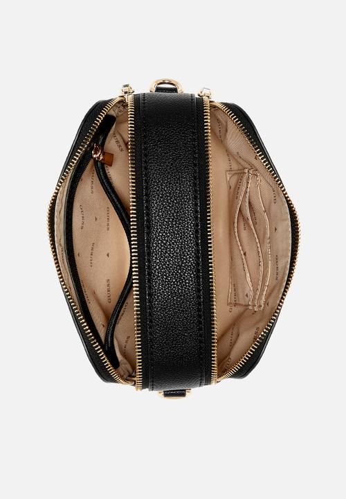 Guess Latona Camera Crossbody - Black