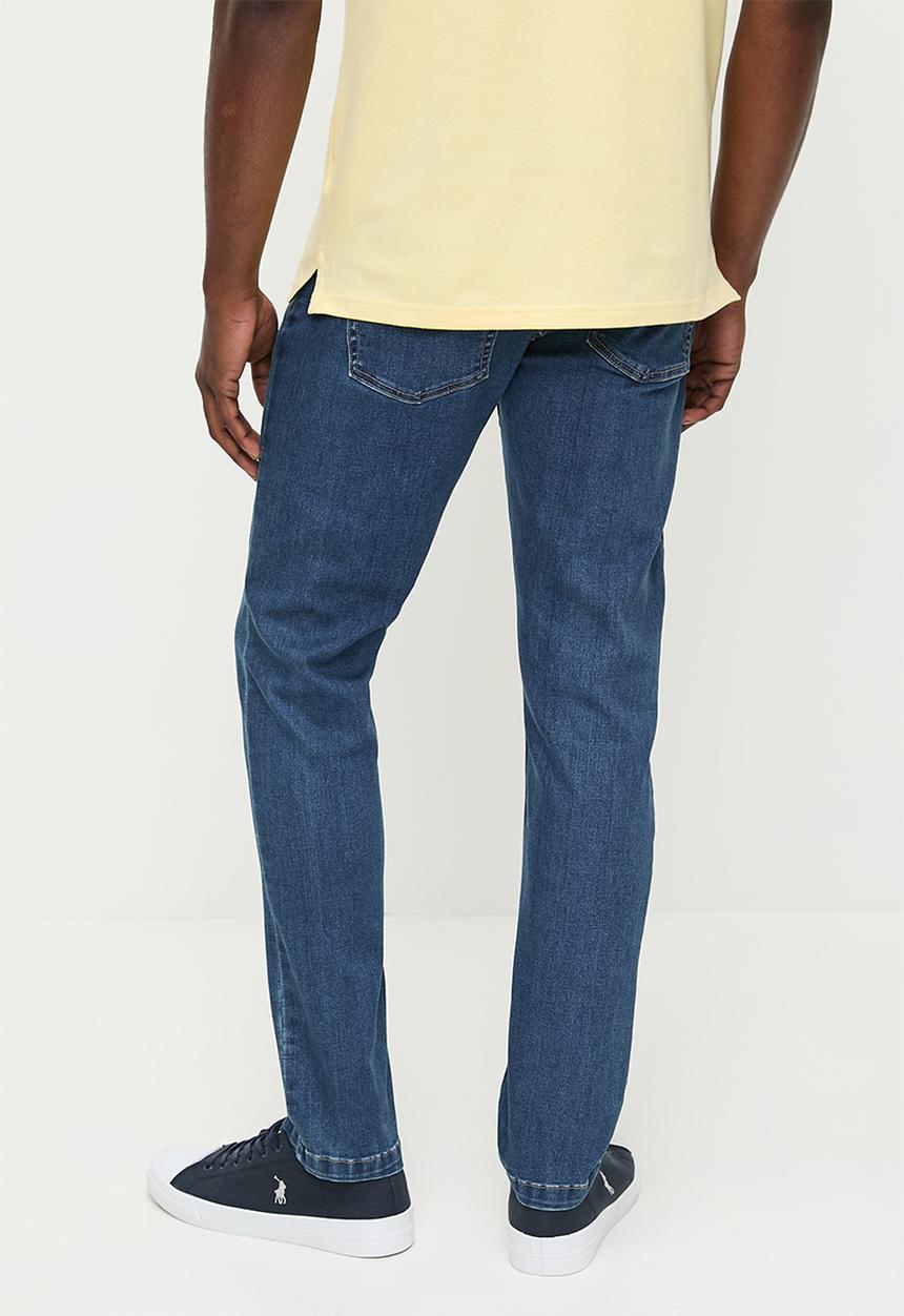 Polo Mens Peter Slim Jean Stone Wash