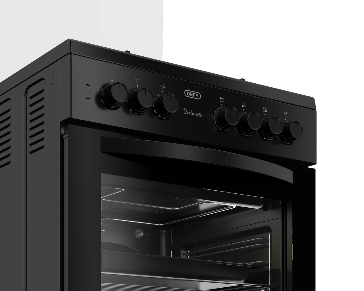 Defy Gas Electric Stove Black DGS679