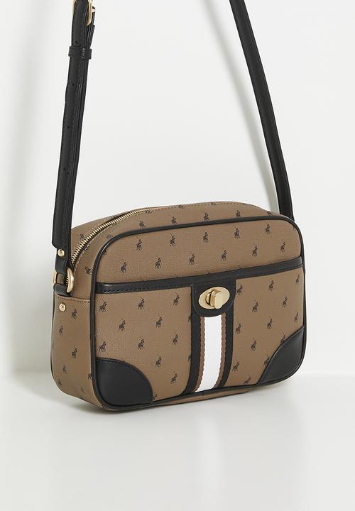 Polo Oxford Crossbody Bag - Camel (8029799415897)