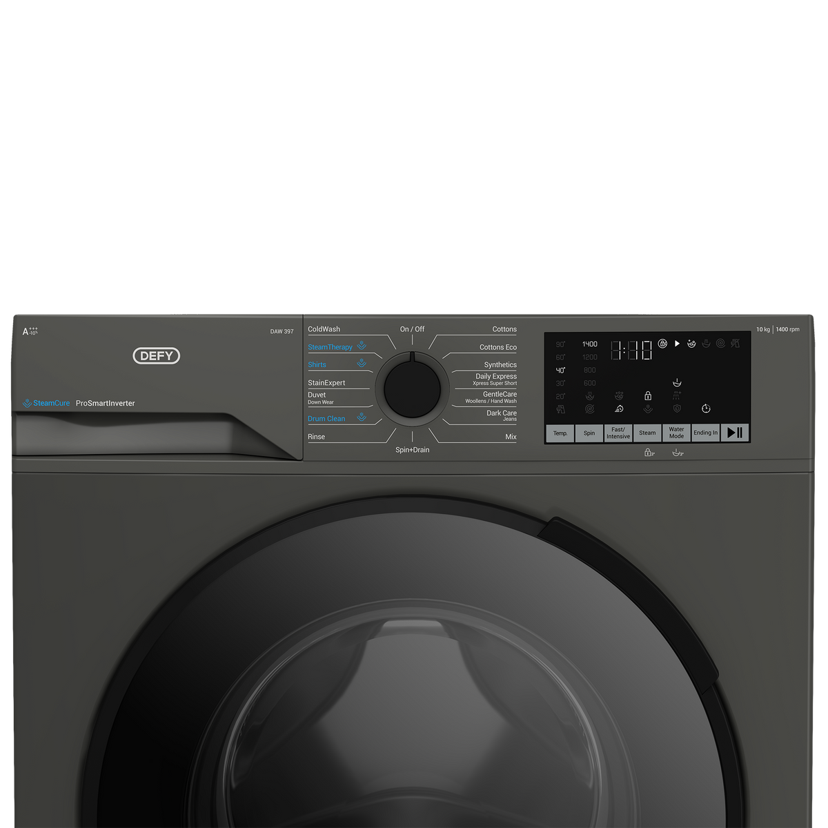 Defy 10kg Manhattan Gray Front Loader DAW 397 (8025703186521)