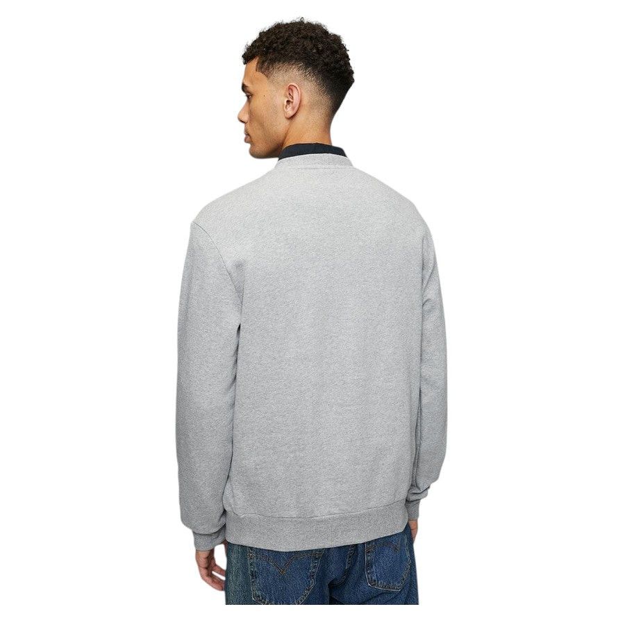 Polo Essential Fleece Sweater Grey Melange 0070789.