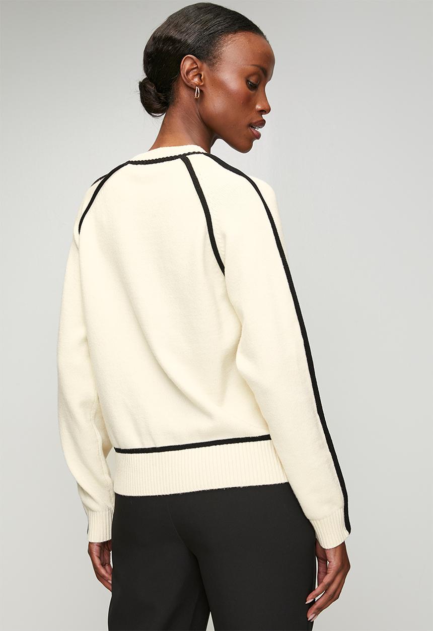 Pringle Elara knit Poloneck - Milk PR112179