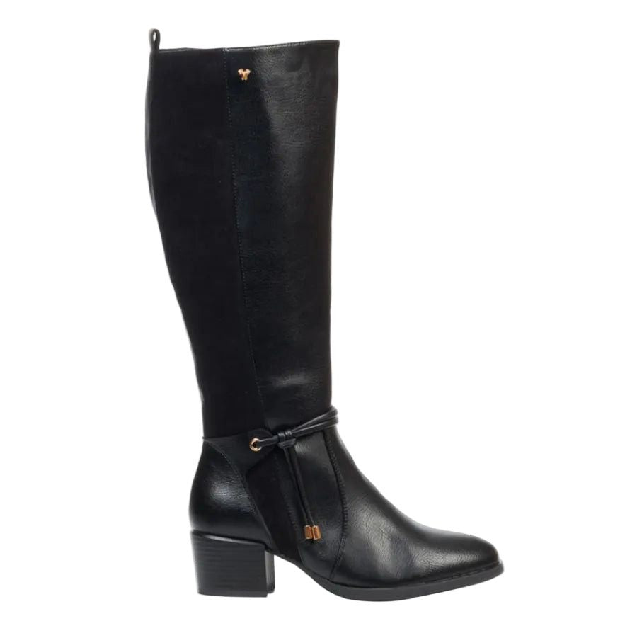 Butterfly Ladies High Boots Tacoma 2 In Black.