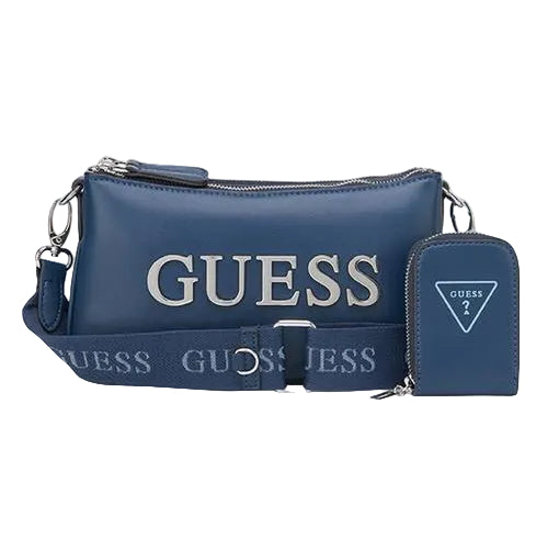 Guess Tyrah Mini Crossbody Top Zip Navy LE971770