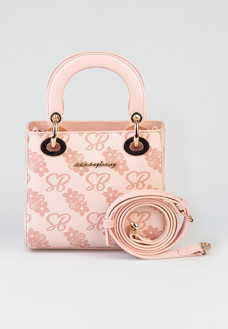 Sissy Boy Maisie Crossbody Bag-Pink BG989