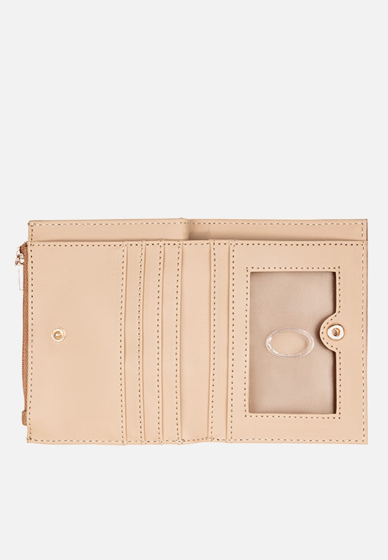 Guess Bag Wells Slg Snap ID Wallet Saddle Tan PA258661.