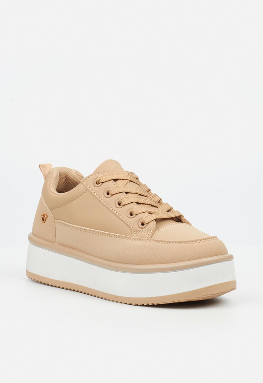 Butterfly Feet Flare 1 sneaker-Taupe