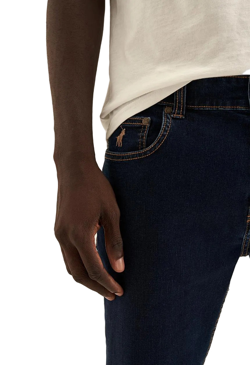 Polo Simon Straight Leg Jeans Mens Indigo
